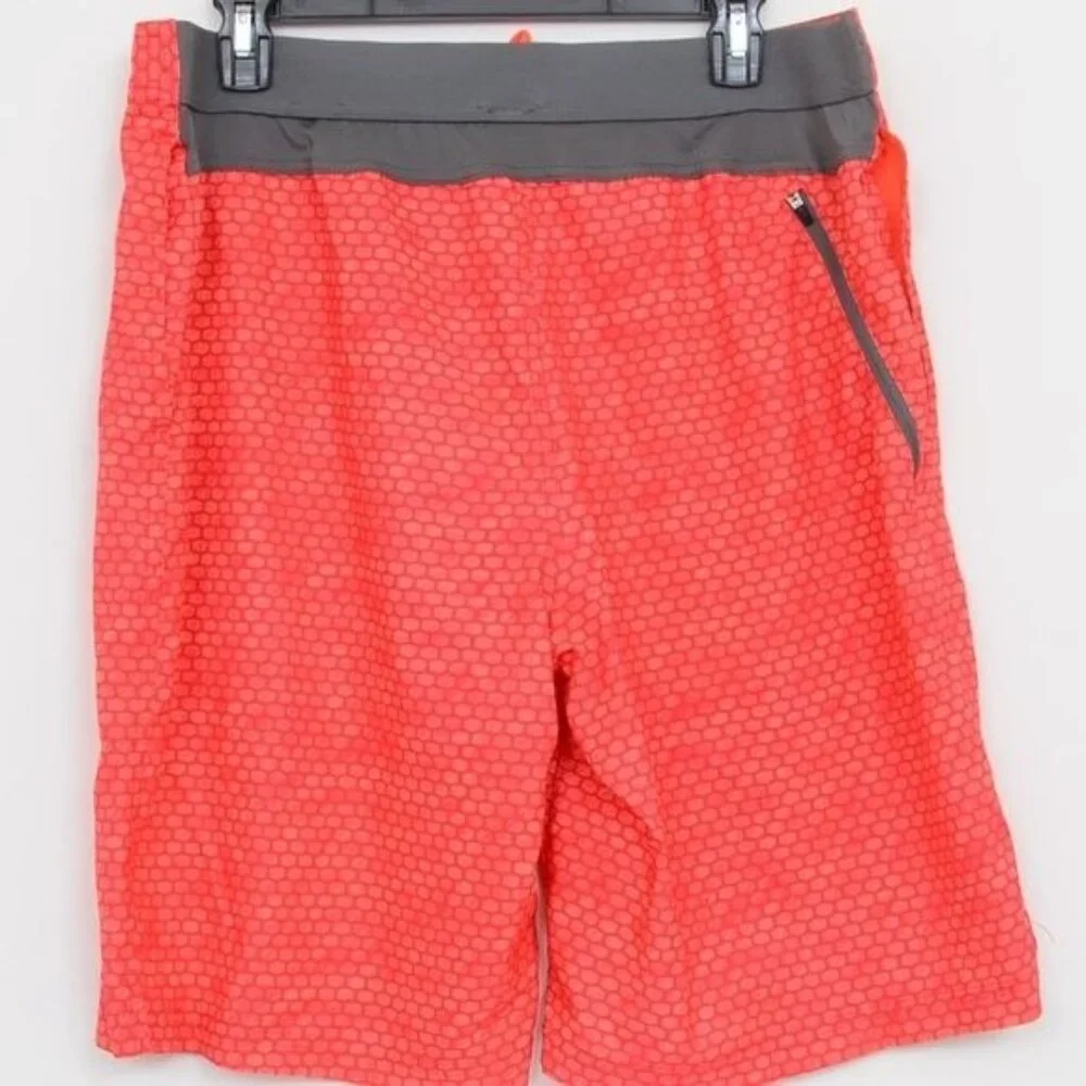 Champion C9 Men's 38 Bright Orange Stretch Swim Boardshort Summer Surf Shorts